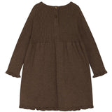 Hust & Claire Mini Toffee Melange Daisi Dress
