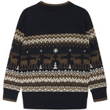 Hust & Claire Mini Navy Pelle Pullover
