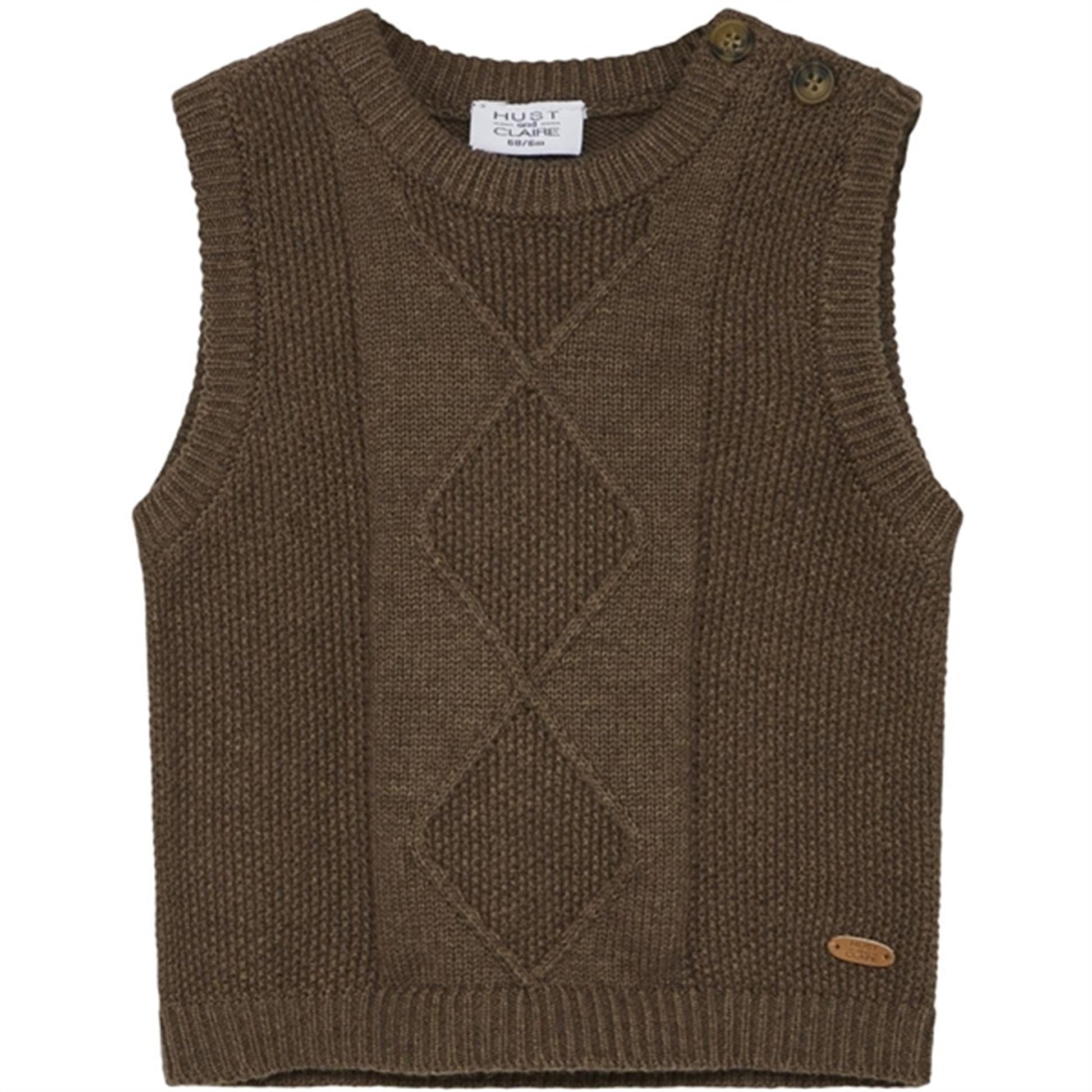 Hust & Claire Baby Cub Brown Perrie Vest