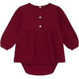 Hust & Claire Baby Teaberry Mallie Romper