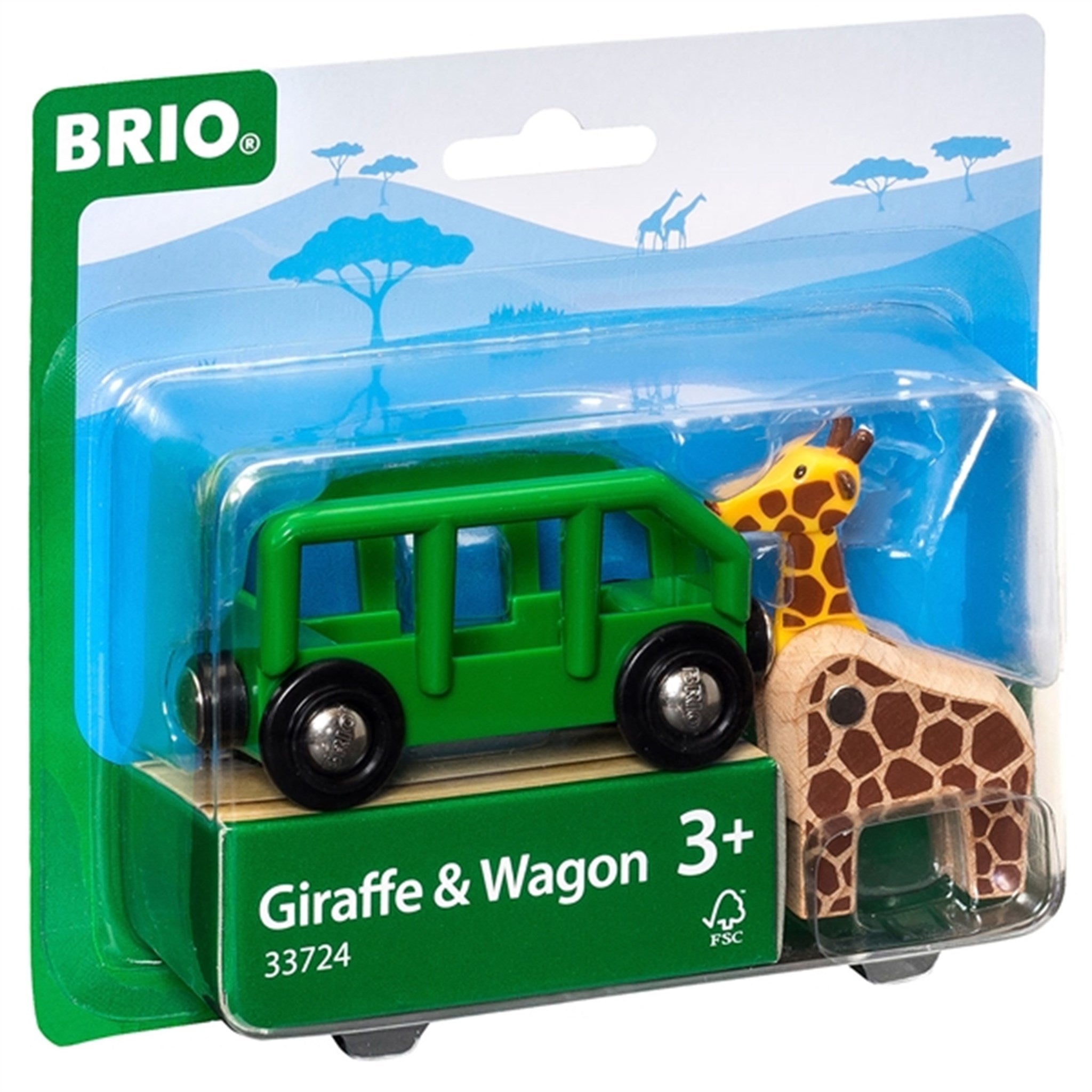 BRIO® Wagon w. Giraffe 2