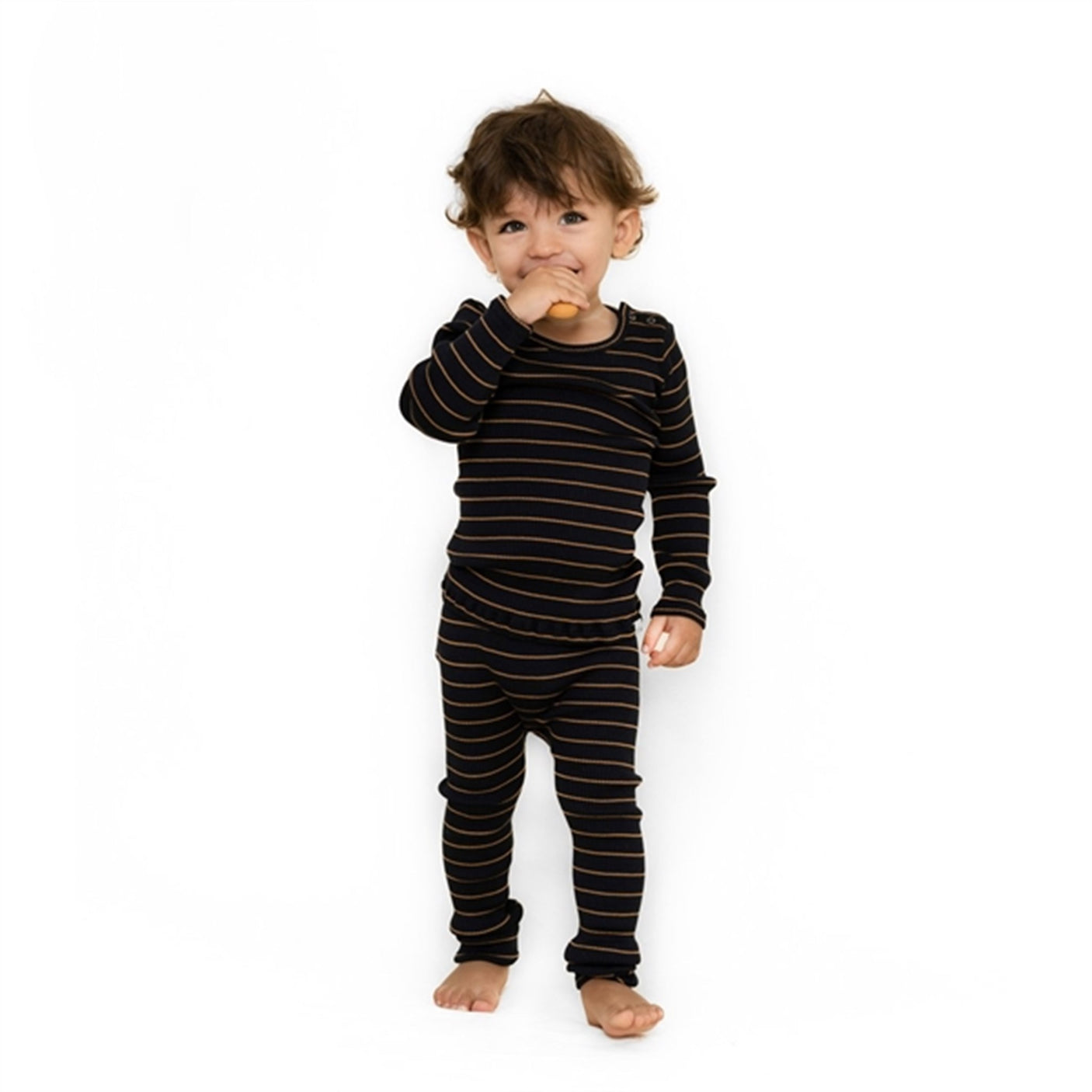 Minimalisma Bogense Blouse Bronze Stripes