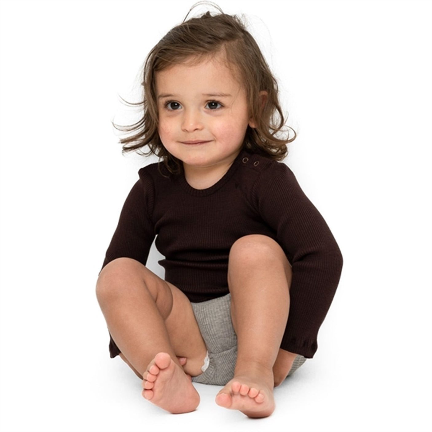 Minimalisma Bogense Blouse Dark Brown Cacao