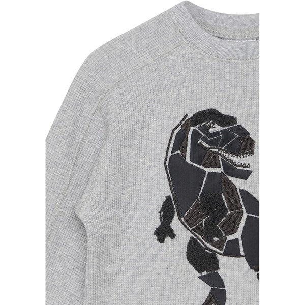 Hust & Claire Mini Pearl Grey Melange Amund Blouse