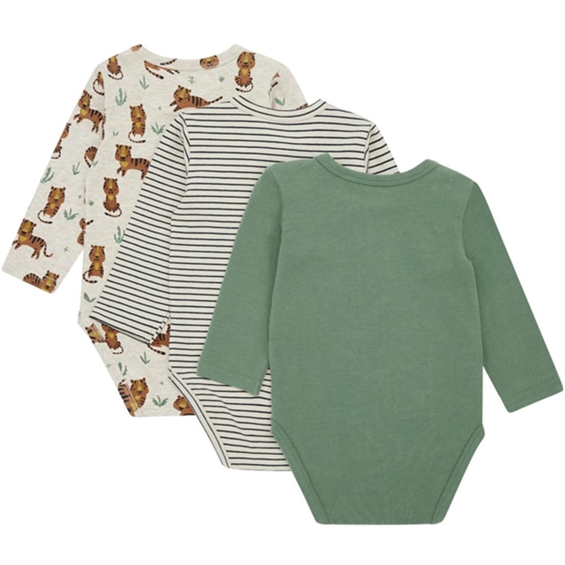 Hust & Claire Baby French Oak Bertram Bodystocking 3-Pack