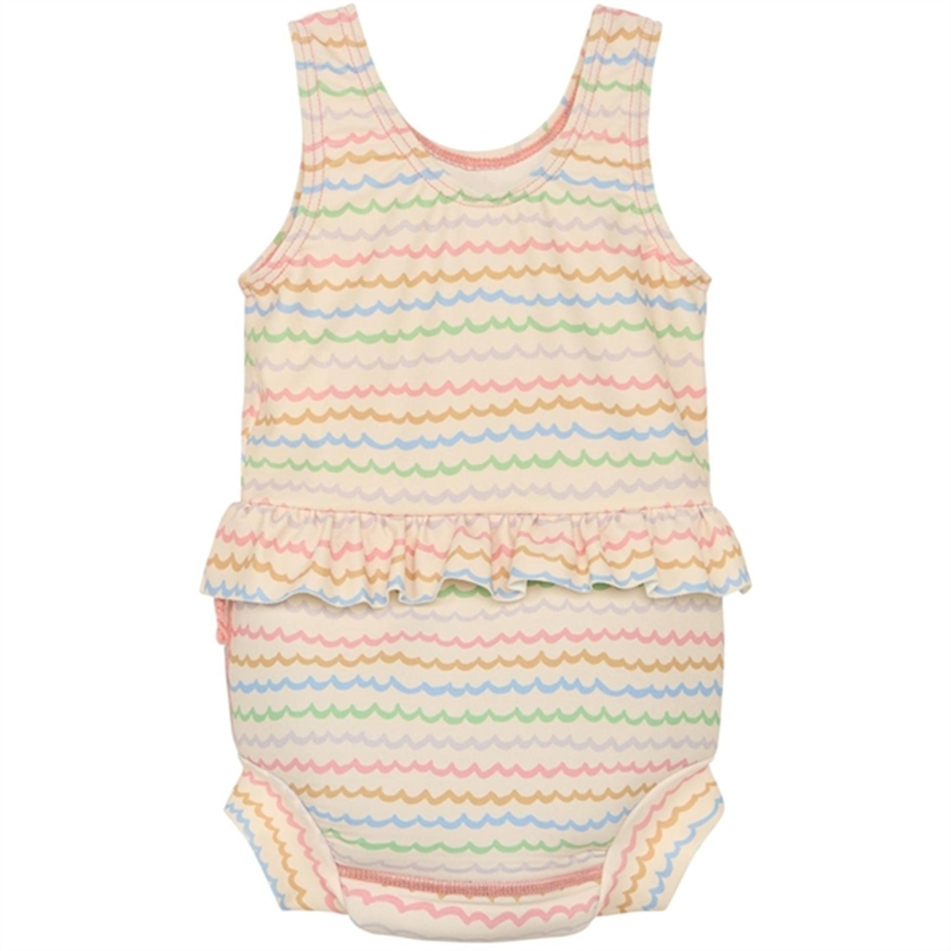 Hust & Claire Shrimp Maddie Swimsuit w. Swim Diaper