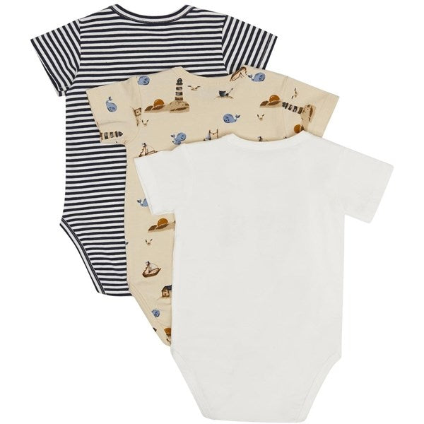 Hust & Claire Baby Blues Bruno Body 3-pack