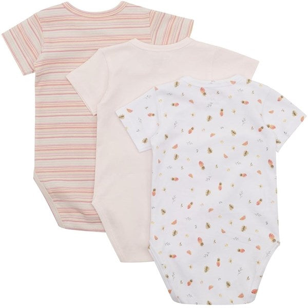 Hust & Claire Baby White Barba Body 3-pack