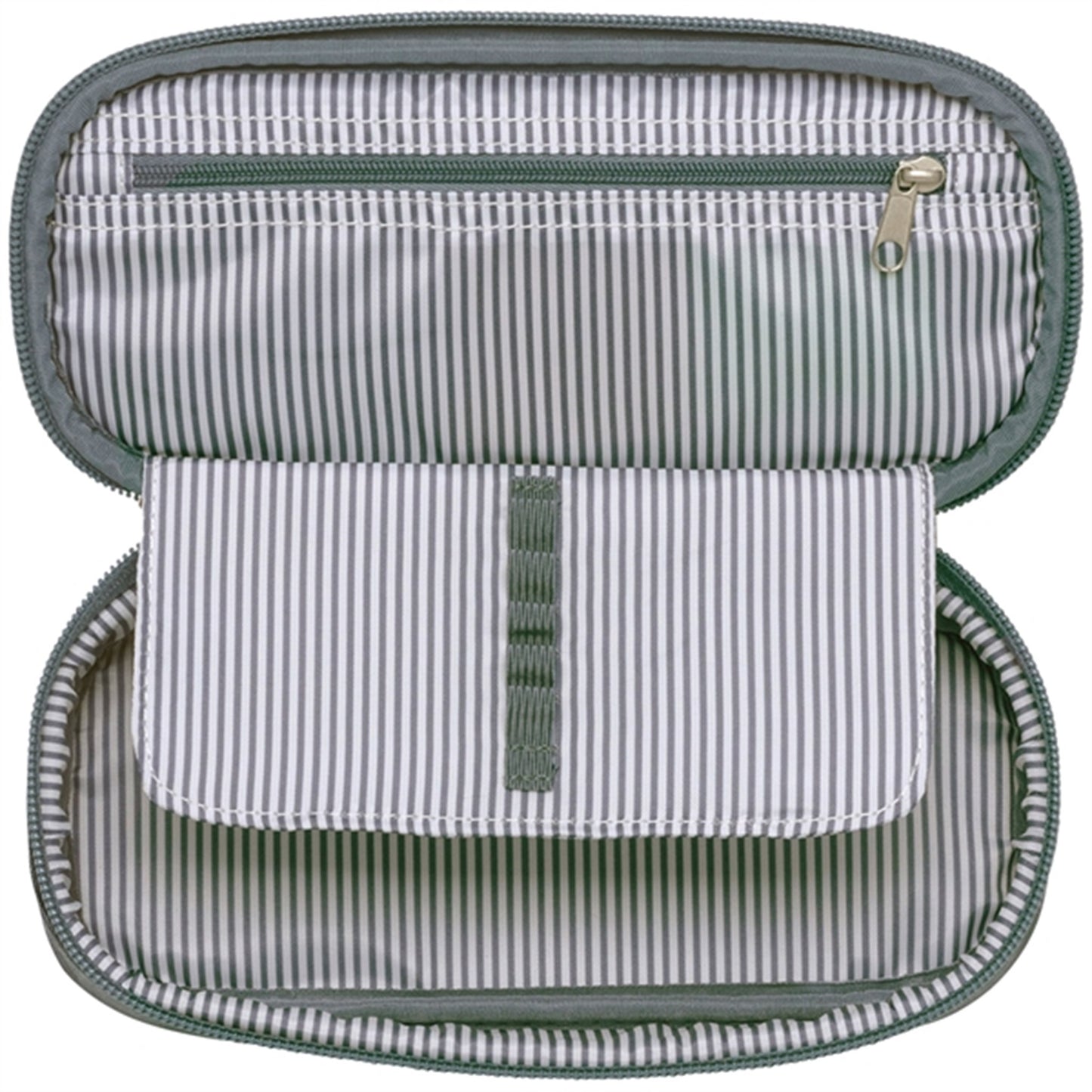 Beckmann Ovalt Pencilcase Froggy Green