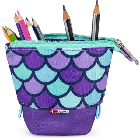 JEVA Pencil Case Rainbow Mermaid