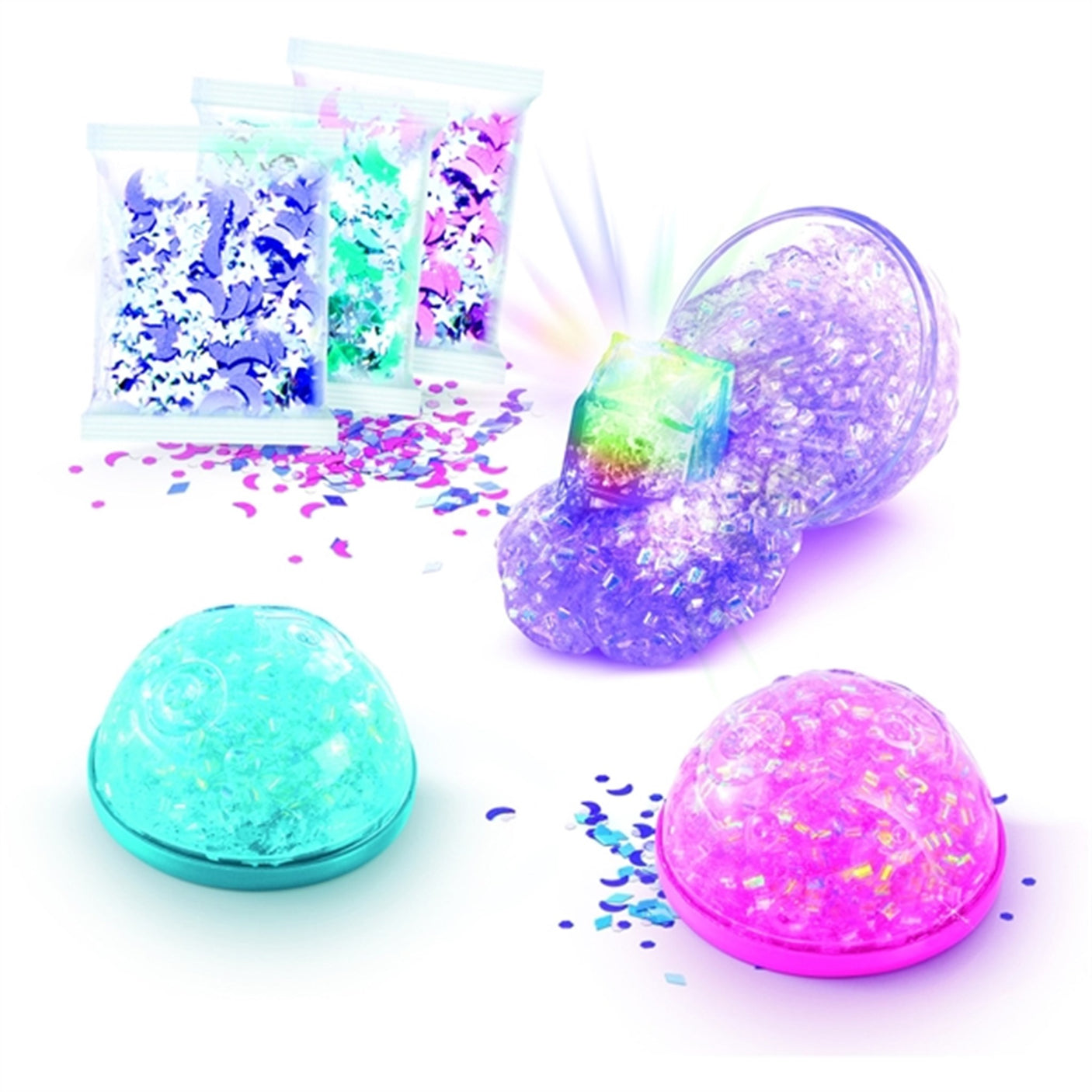 So Slime Light Up Cosmic Crunch 3-Pack