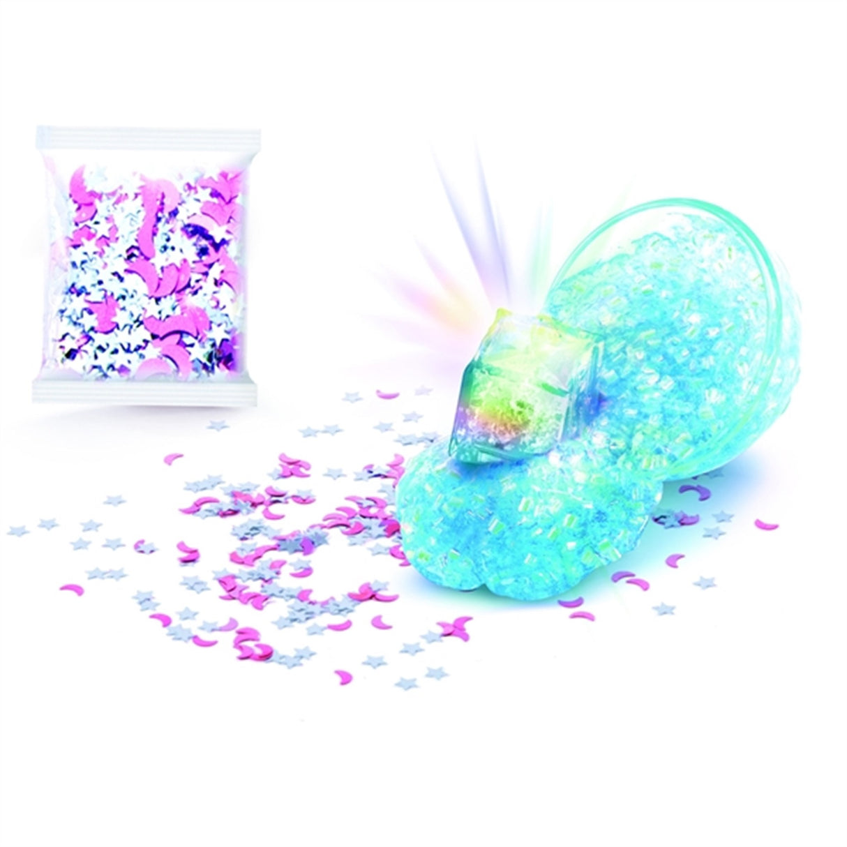 So Slime Light Up Cosmic Crunch Blue