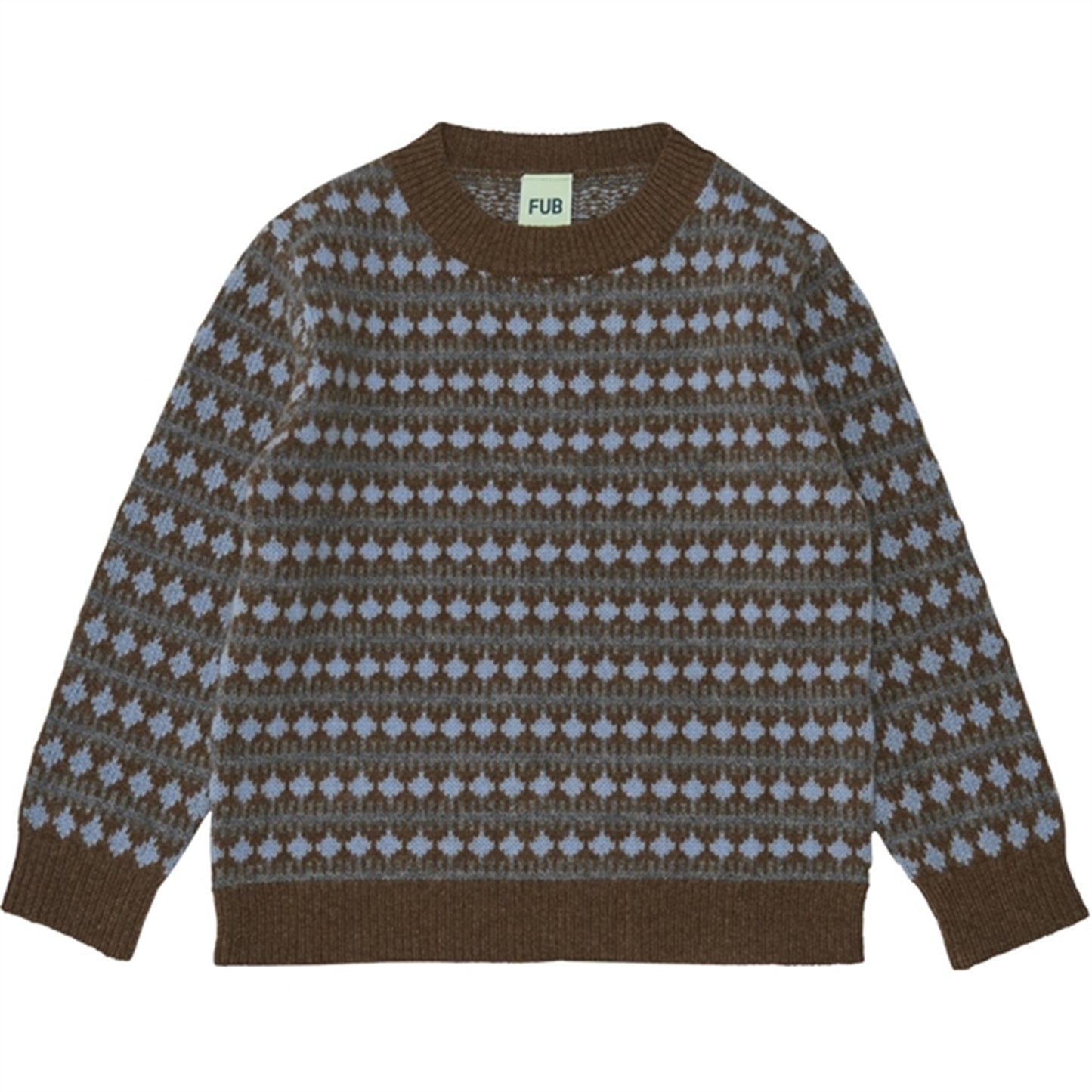 FUB Lambswool Knitted Sweater Amber