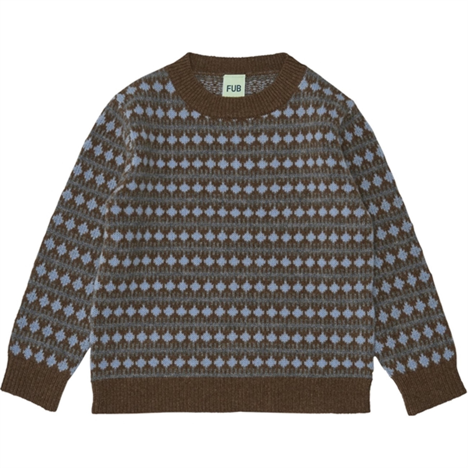 FUB Lambswool Knitted Sweater Amber