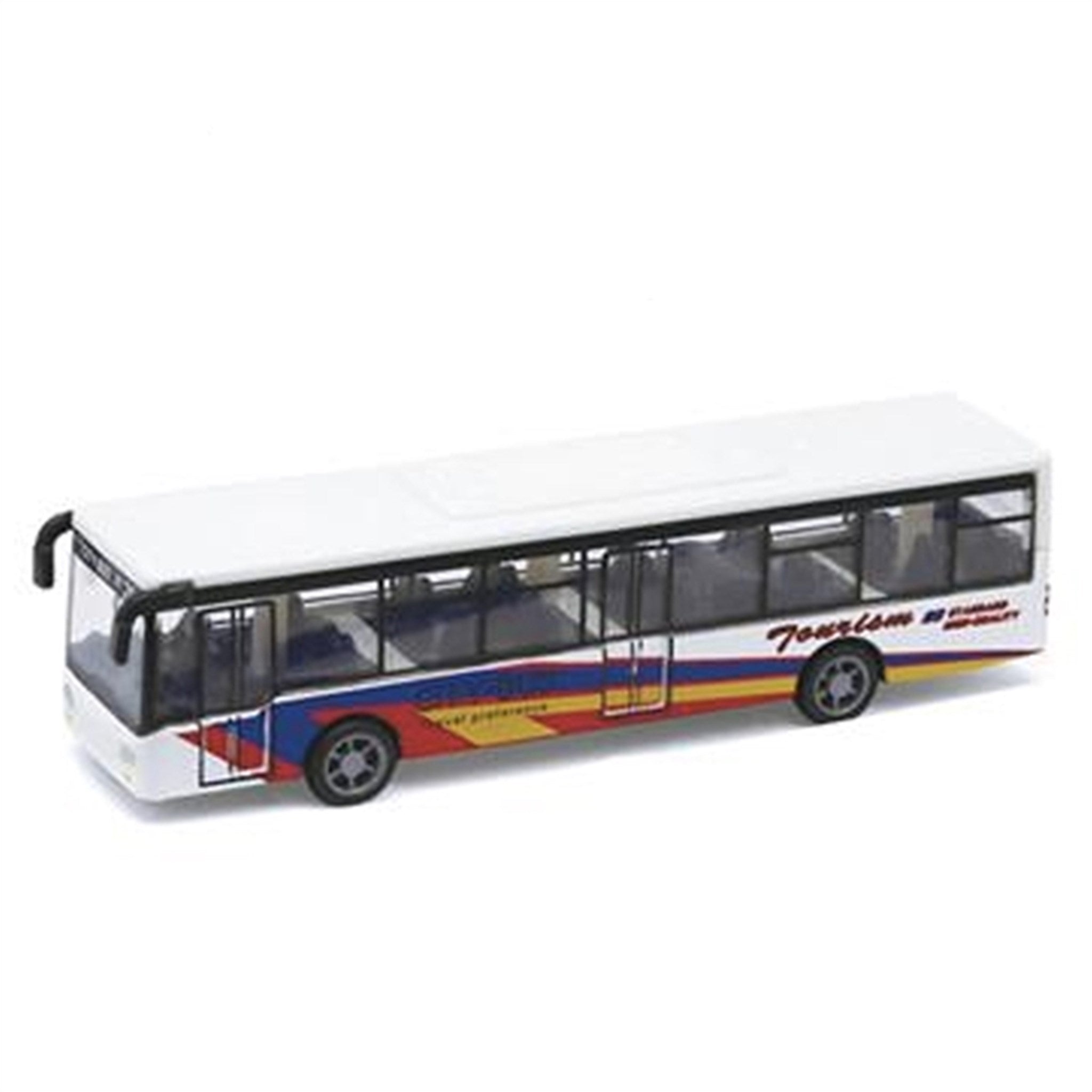 Magni Bus With Pull Back - White