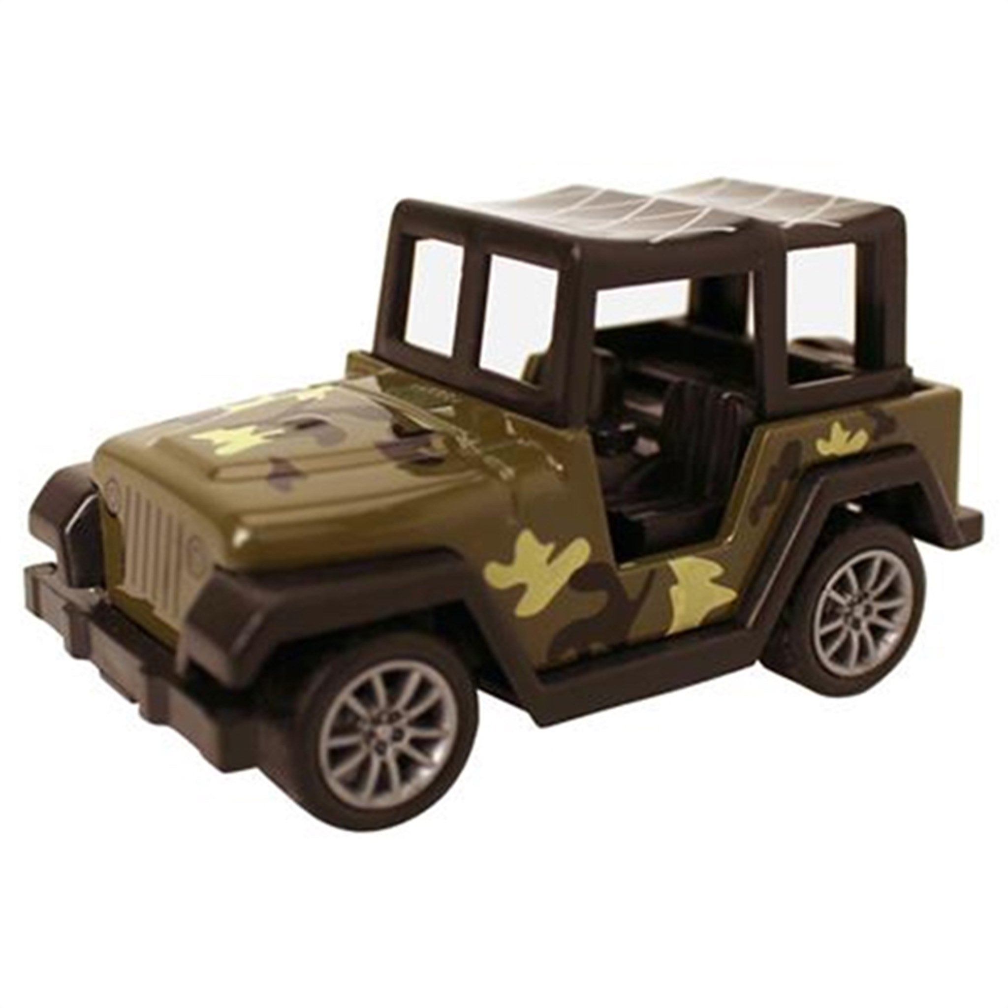 Magni Jeep Military Car With Pull Back - Model 4