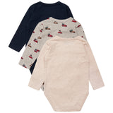 Hust & Claire Baby Navy Bertram Body 3-pack