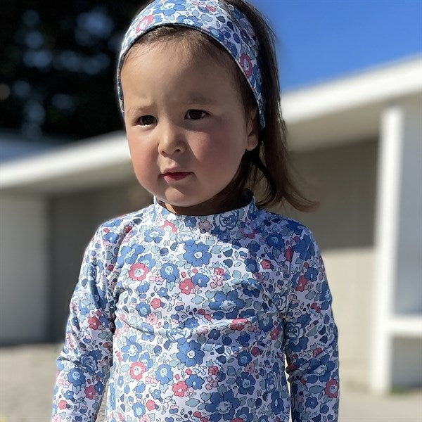 Petit Crabe Betsy B Sydney Swim Shirt Liberty© fabric