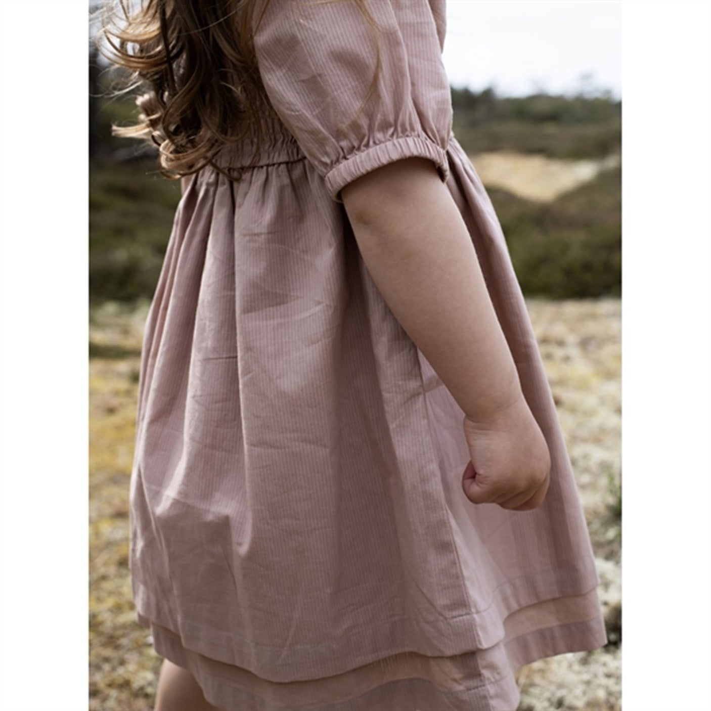 Serendipity Almond Smock Dress