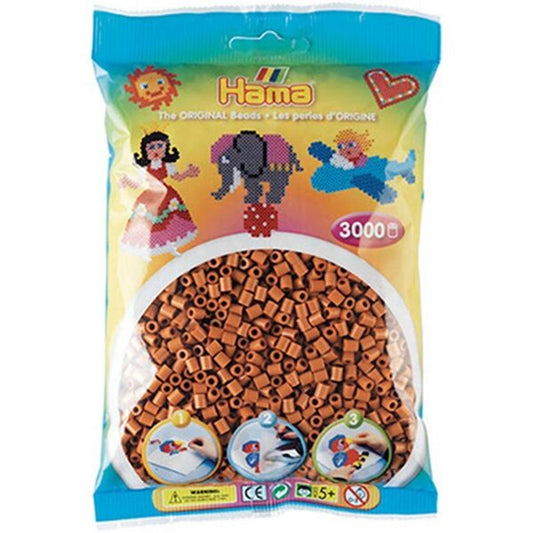 HAMA Midi Pearls 3000 pcs Light Brown