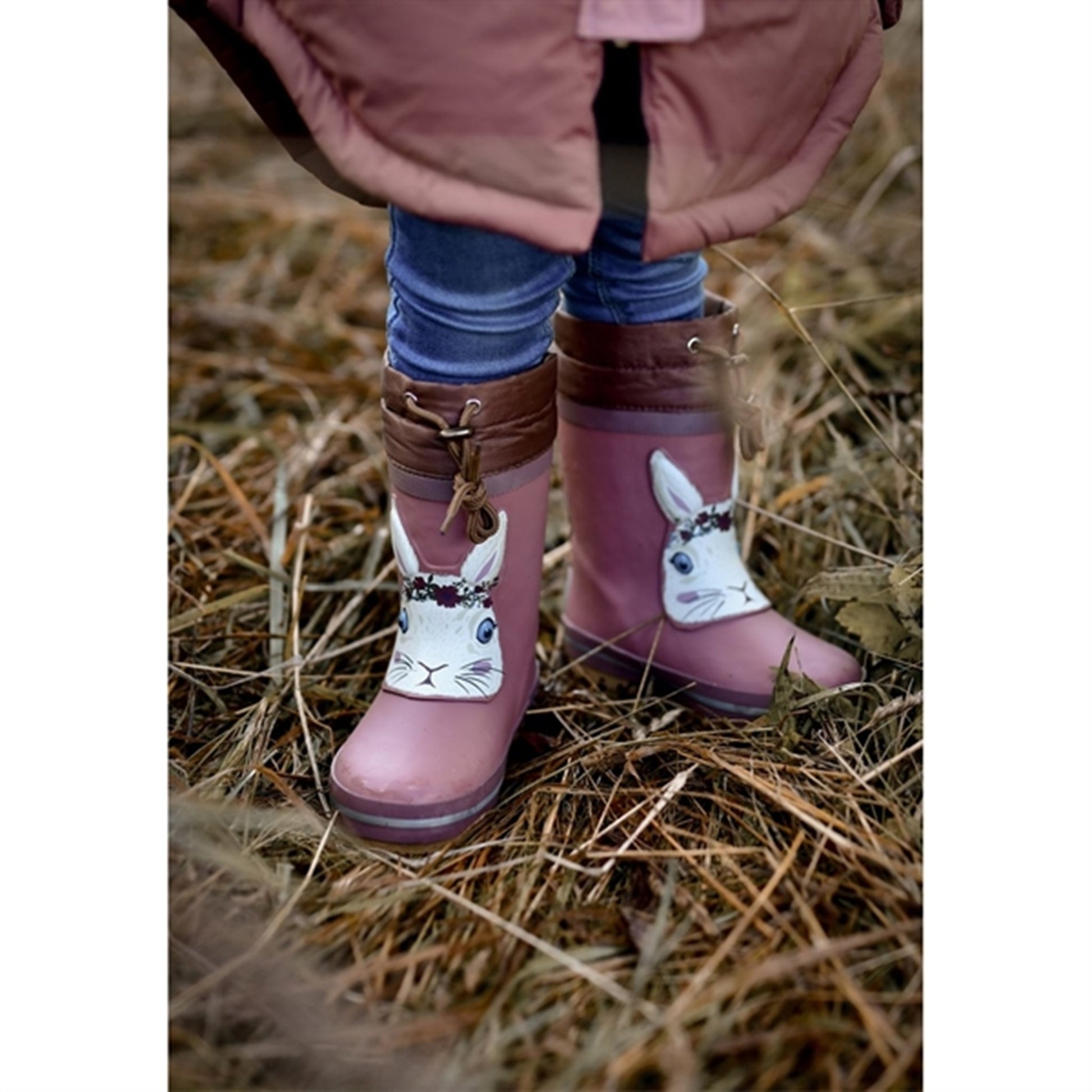 Mikk-Line Winter Wellies 3D Burlwood