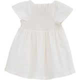Serendipity Offwhite Baby Smock Dress