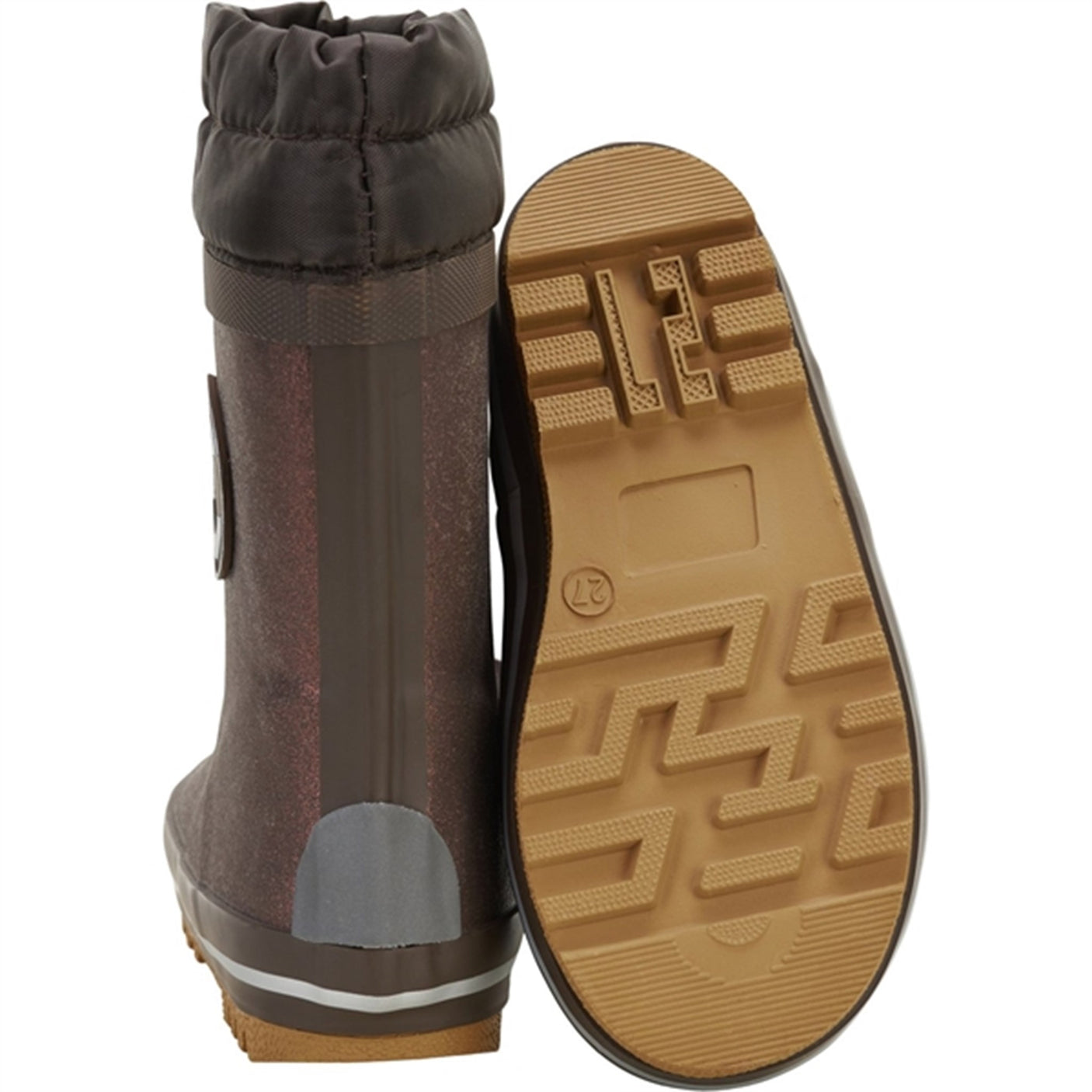 Mikk-Line Winter Wellies Slate Black