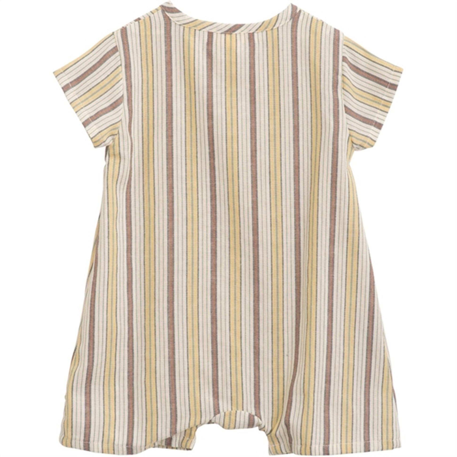 Serendipity Misty Stripes Baby Button Suit
