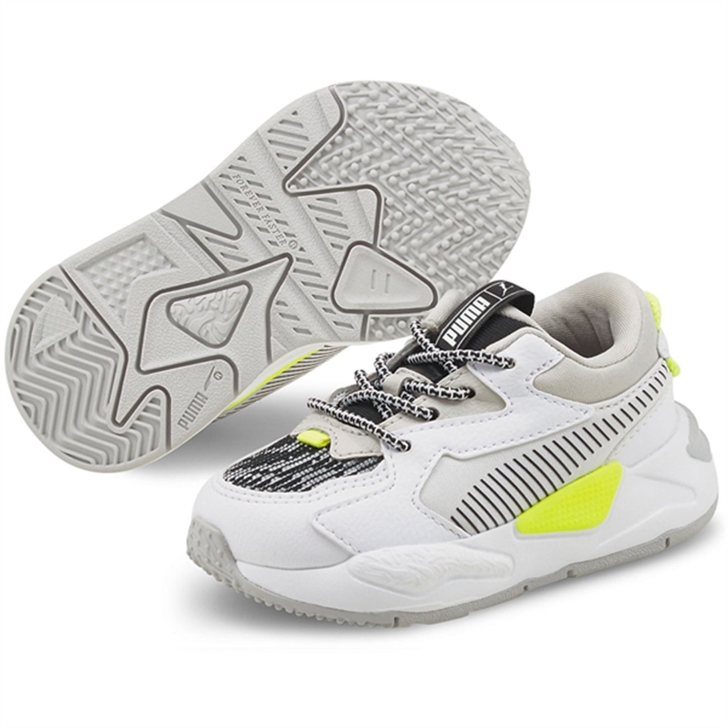 Puma RS-Z Visual Effects White Black Yellow Alert