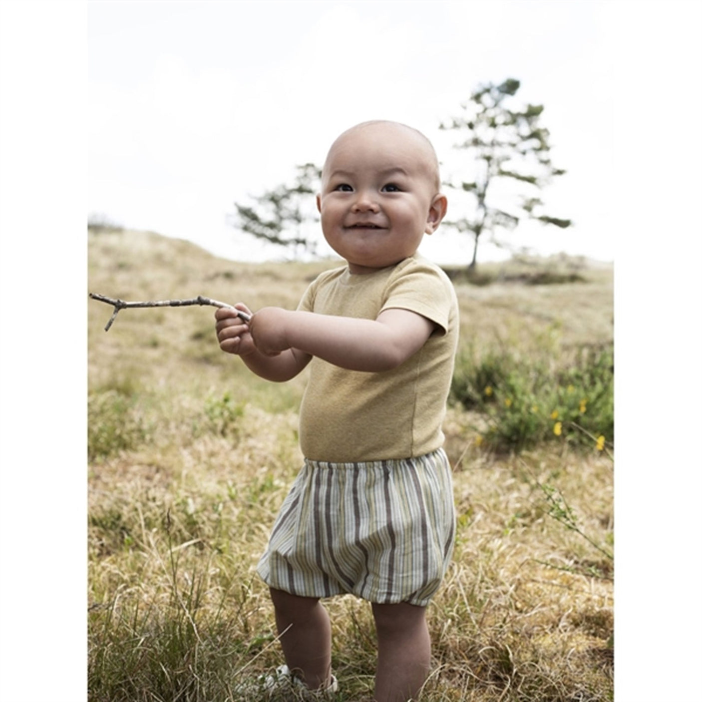 Serendipity Misty Stripes Baby Bloomers