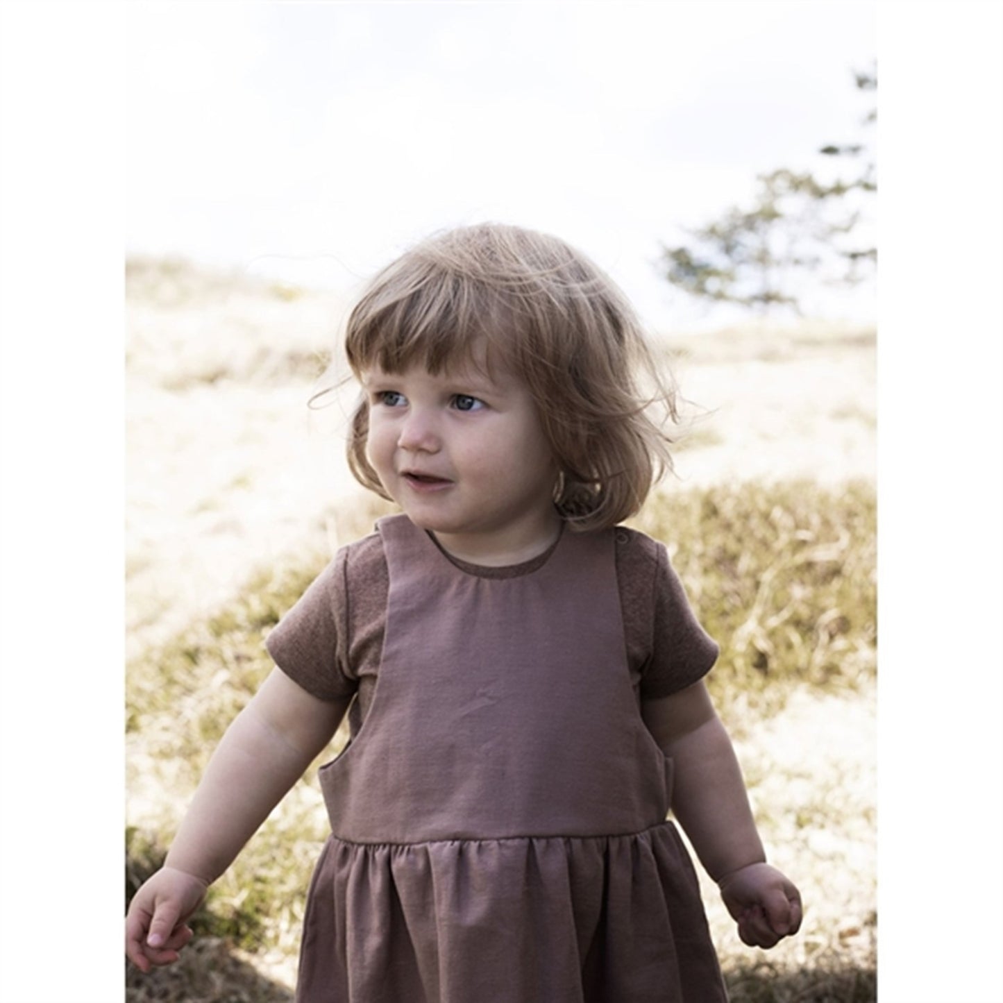 Serendipity Redwood Baby Spencer Dress
