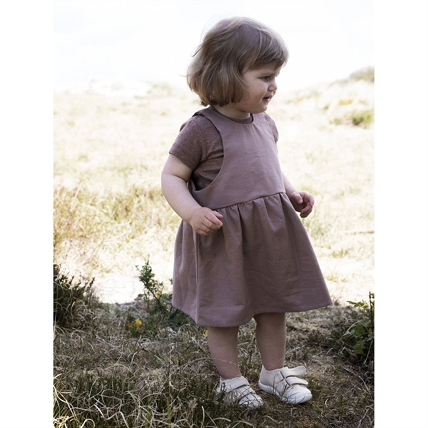 Serendipity Redwood Baby Spencer Dress