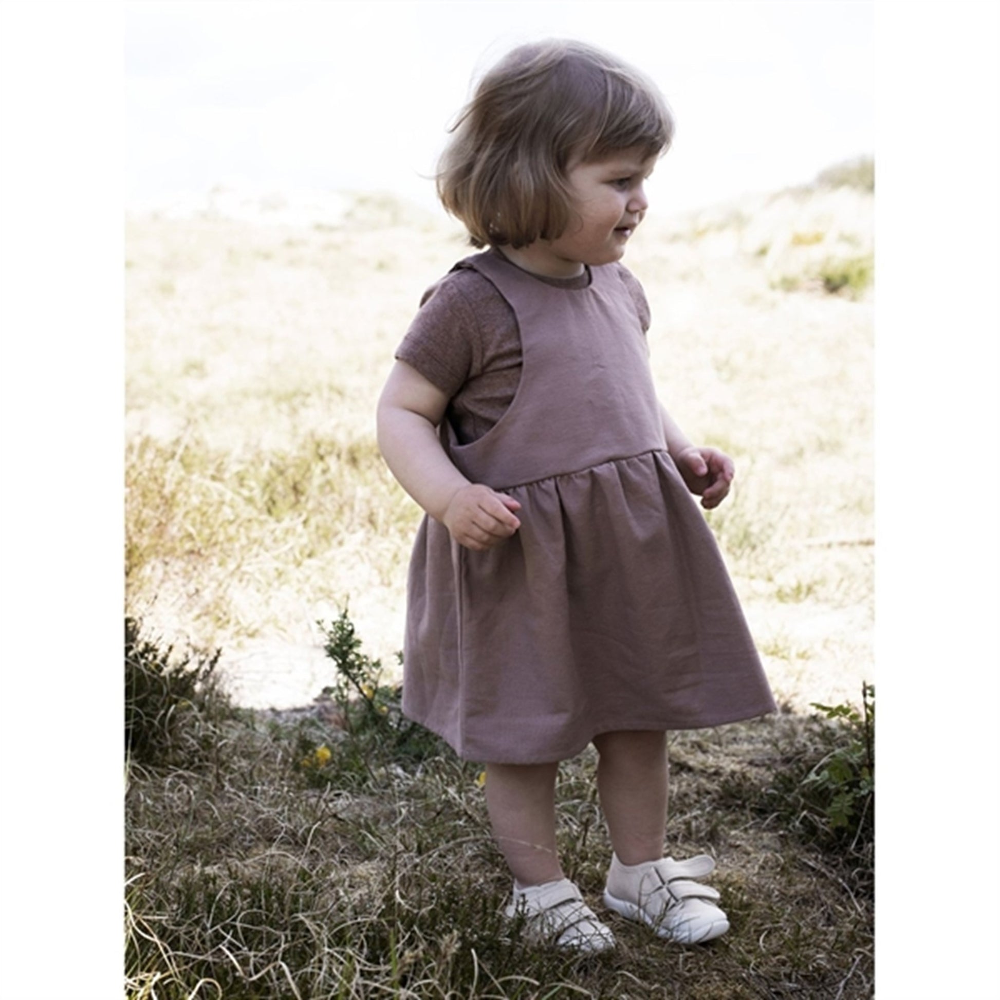 Serendipity Redwood Baby Spencer Dress