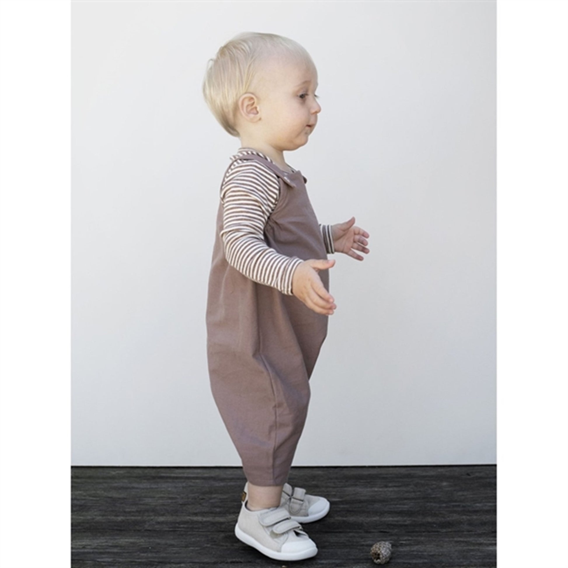 Serendipity Redwood Baby Overalls
