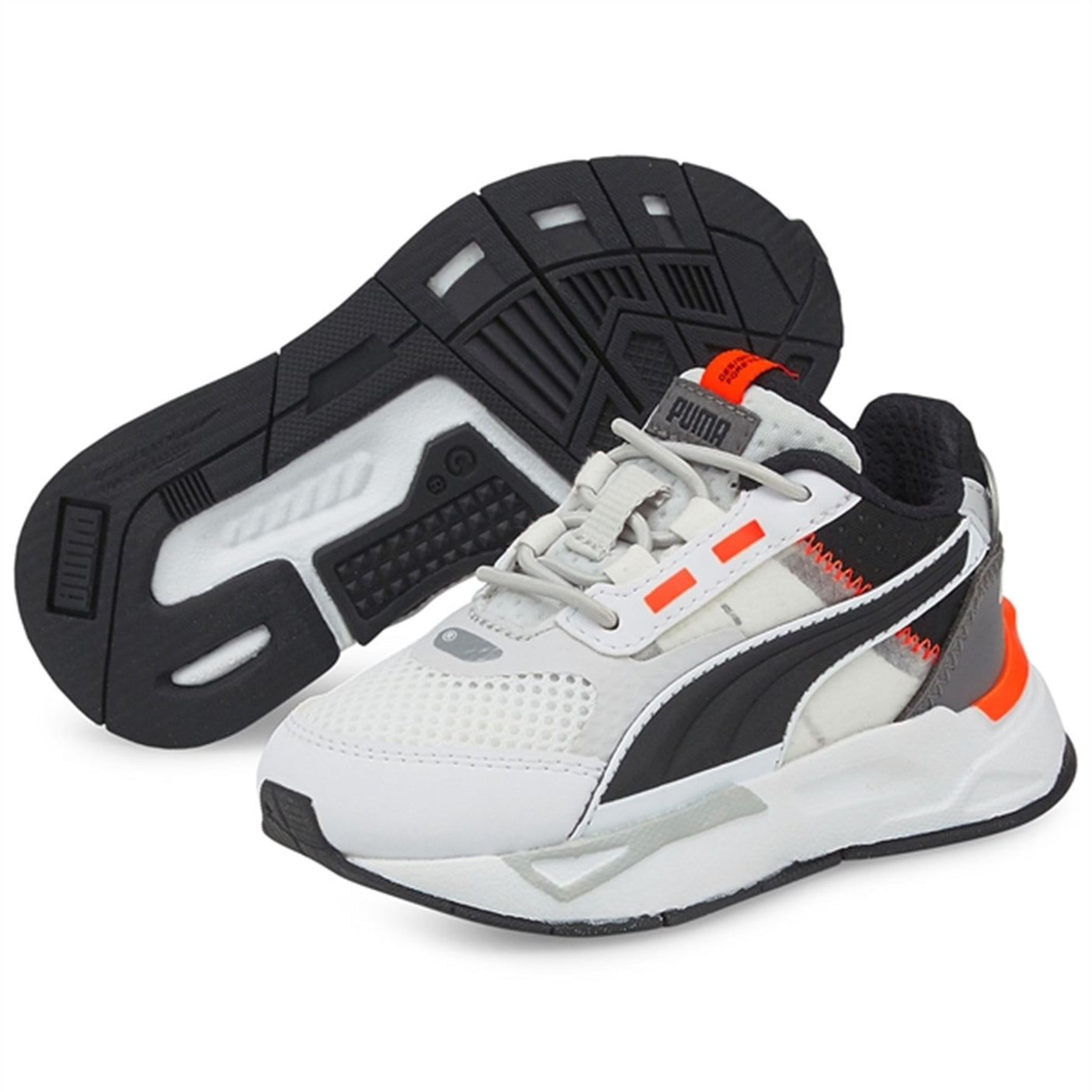 Puma Mirage Sport Tech White Black Castlerock