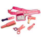 Magni Hairdresser Set with Belt Pink