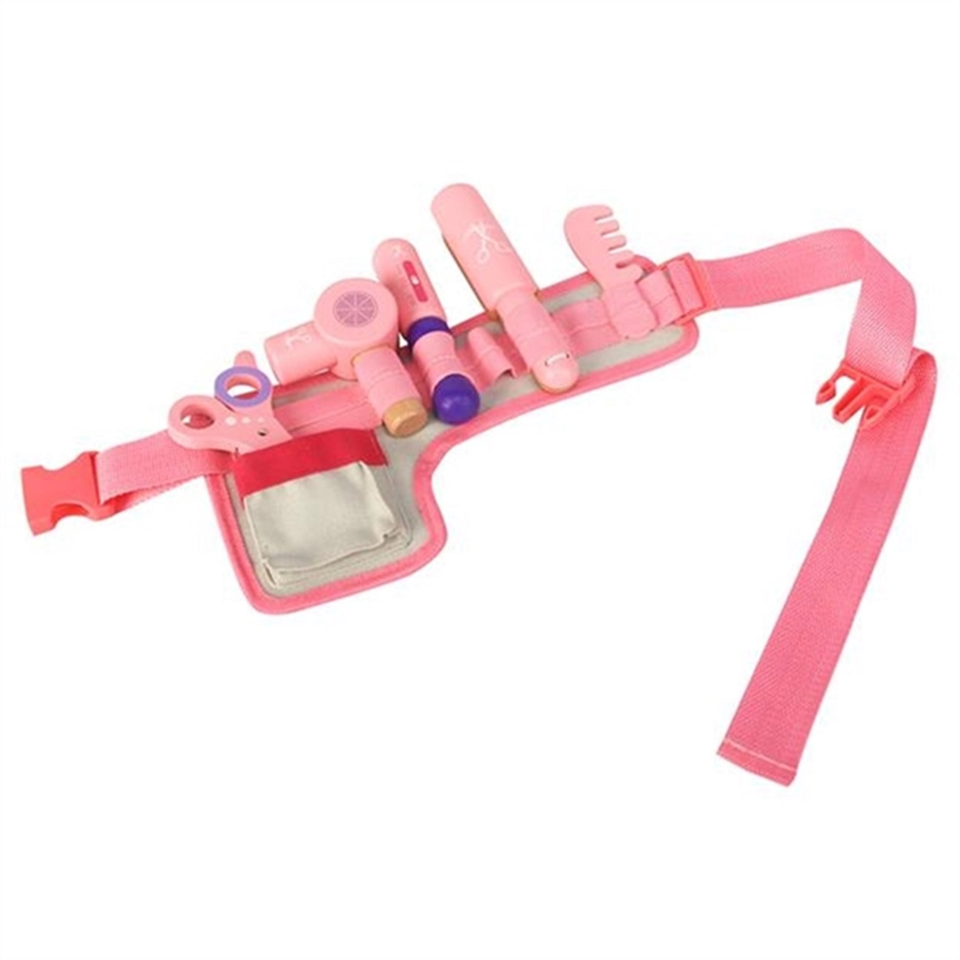 Magni Hairdresser Set with Belt Pink