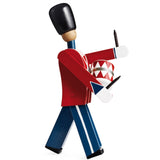 Kay Bojesen Drummer Small Red/Blue/White
