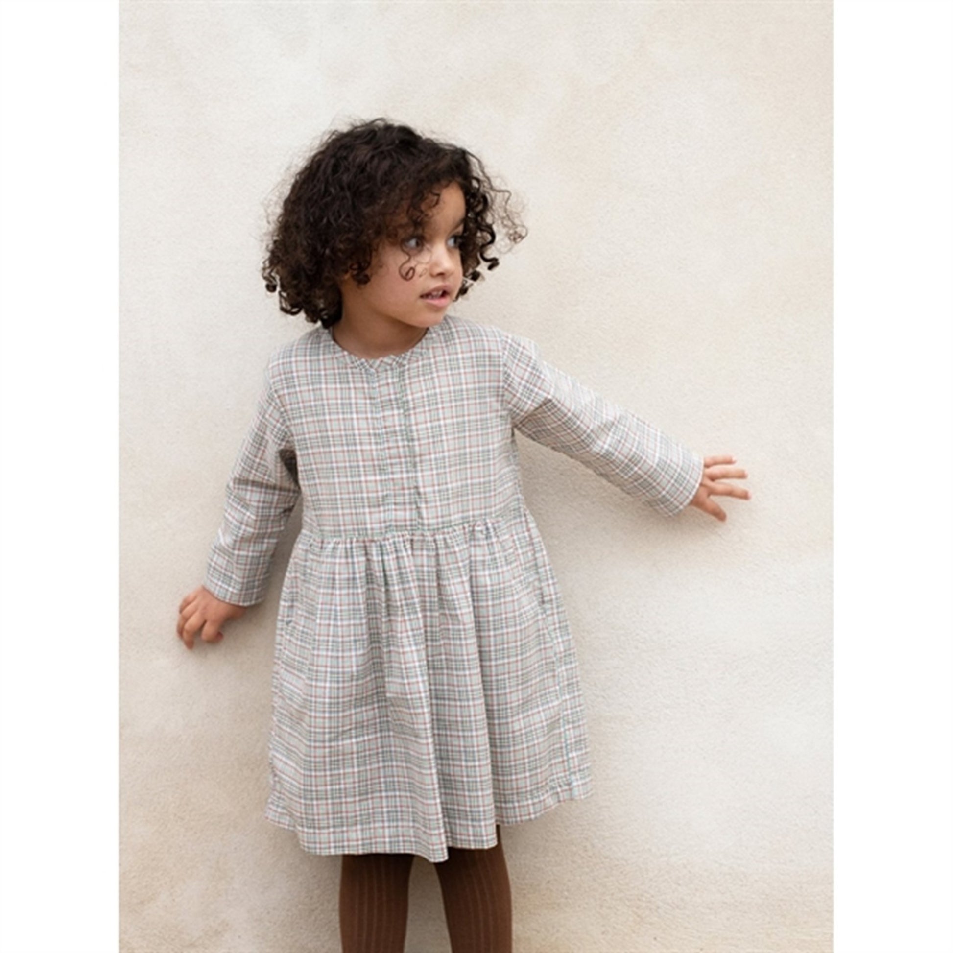 Serendipity Mintchecks Dress