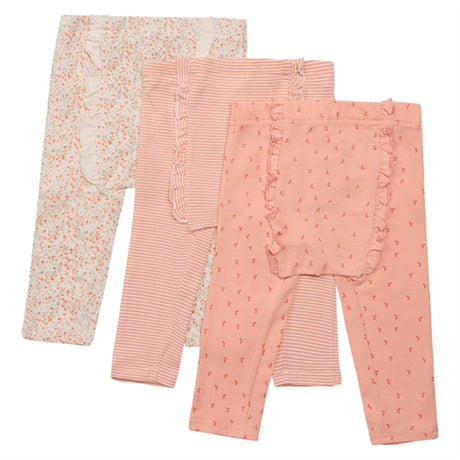 Hust & Claire Baby Desert Red Liva Leggings 3-Pack