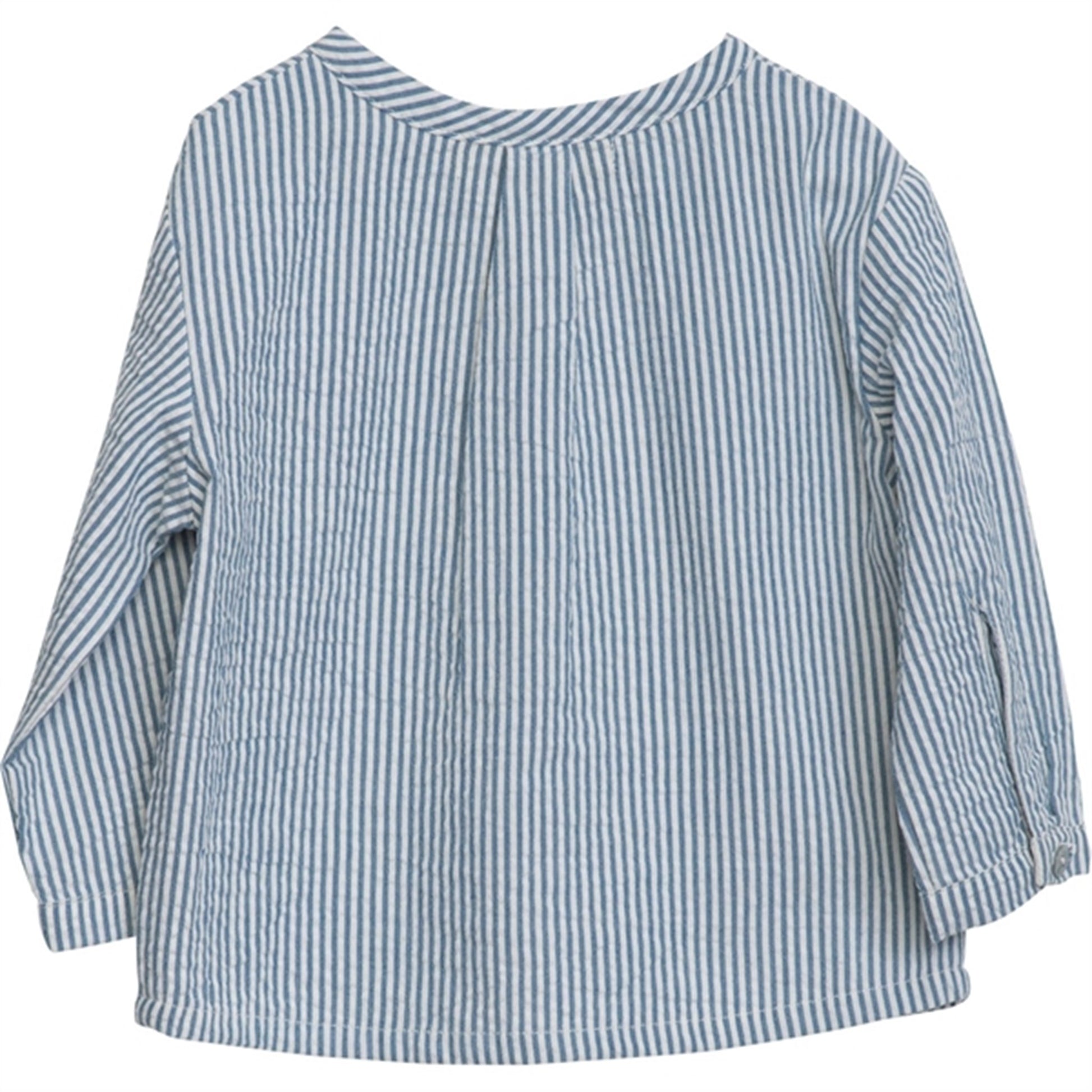 Serendipity Sapphirestripe Baby Shirt