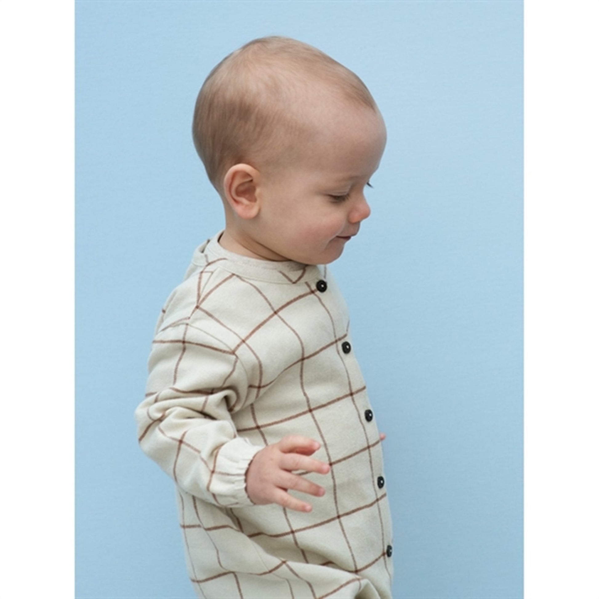 Serendipity Chocolatechecks Baby Brushed Suit
