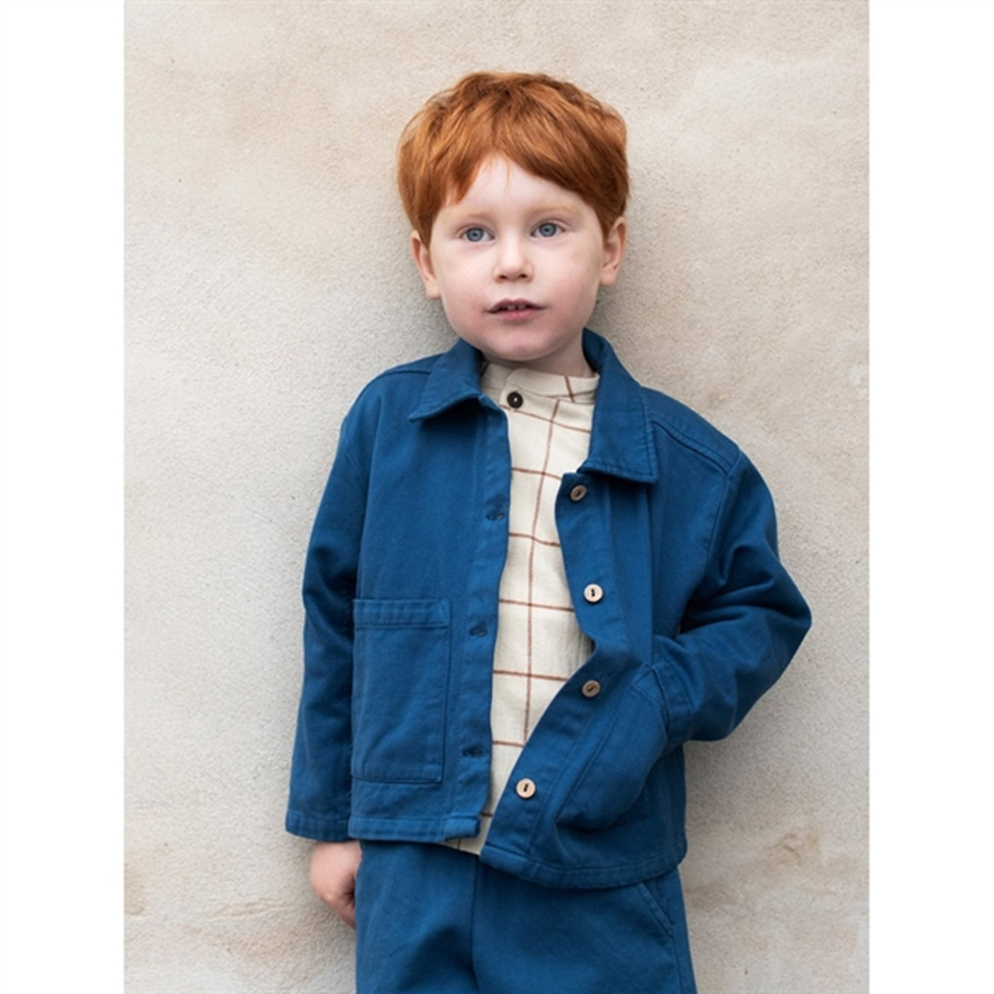 Serendipity Sapphire Casual Shirt Jacket