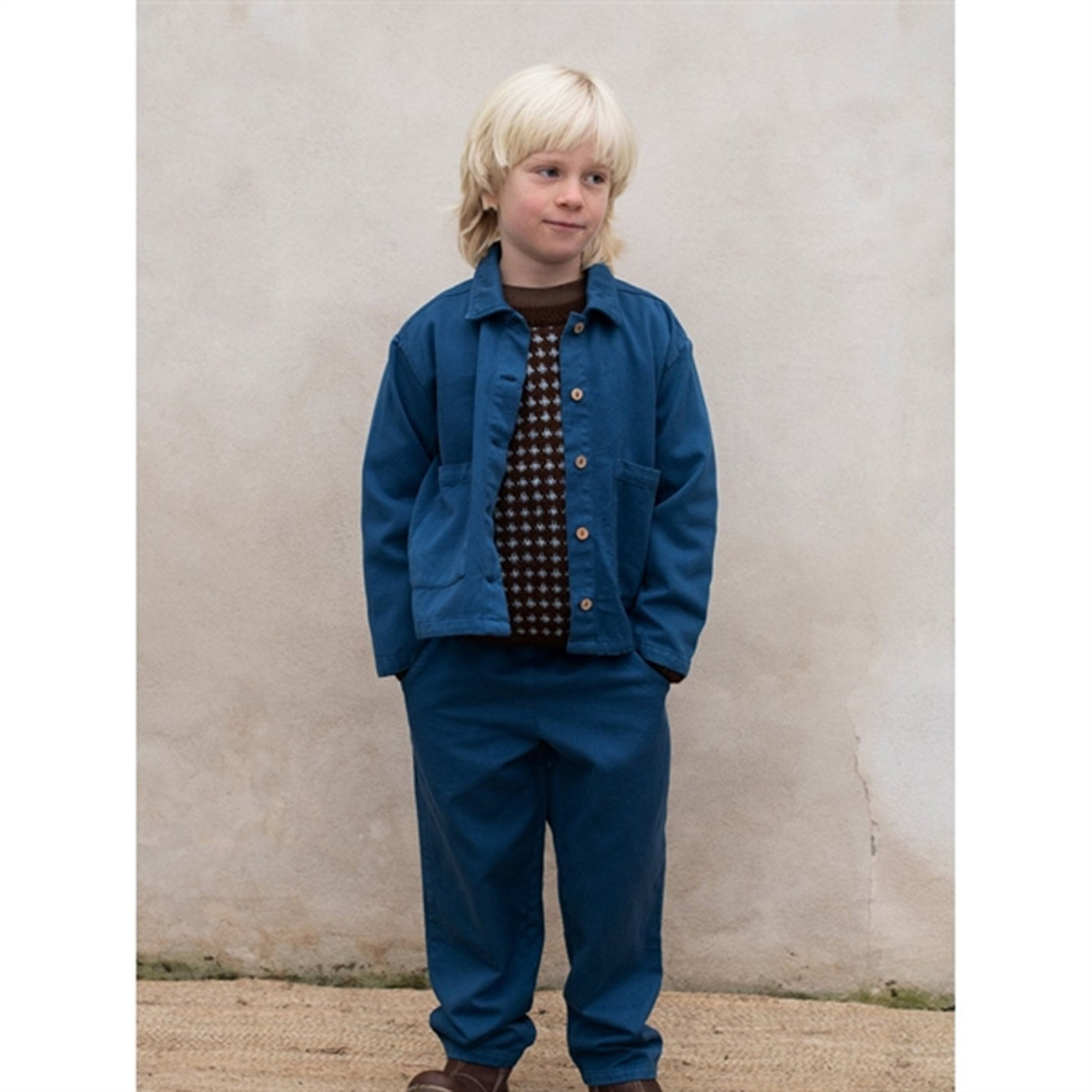 Serendipity Sapphire Casual Shirt Jacket