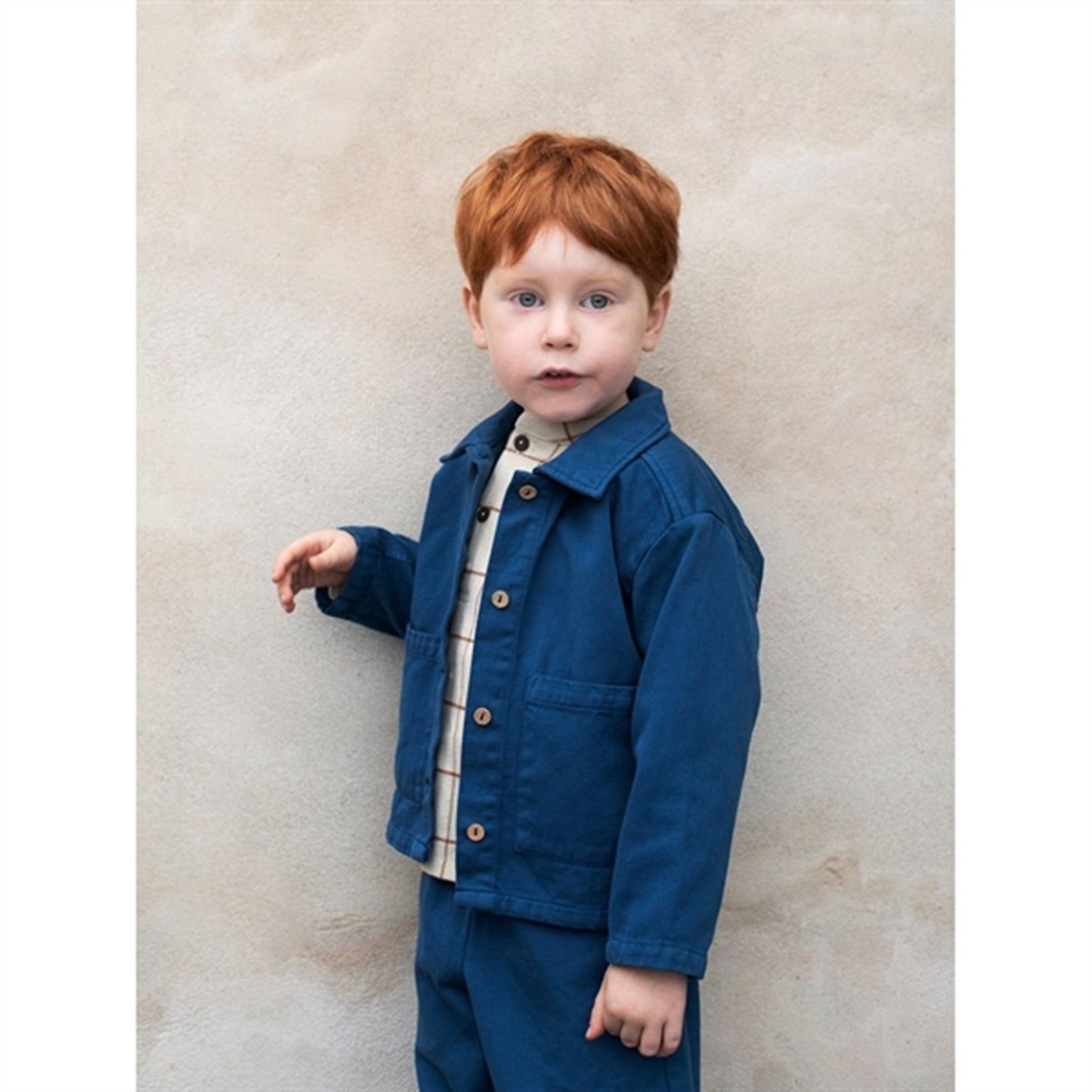 Serendipity Sapphire Casual Shirt Jacket