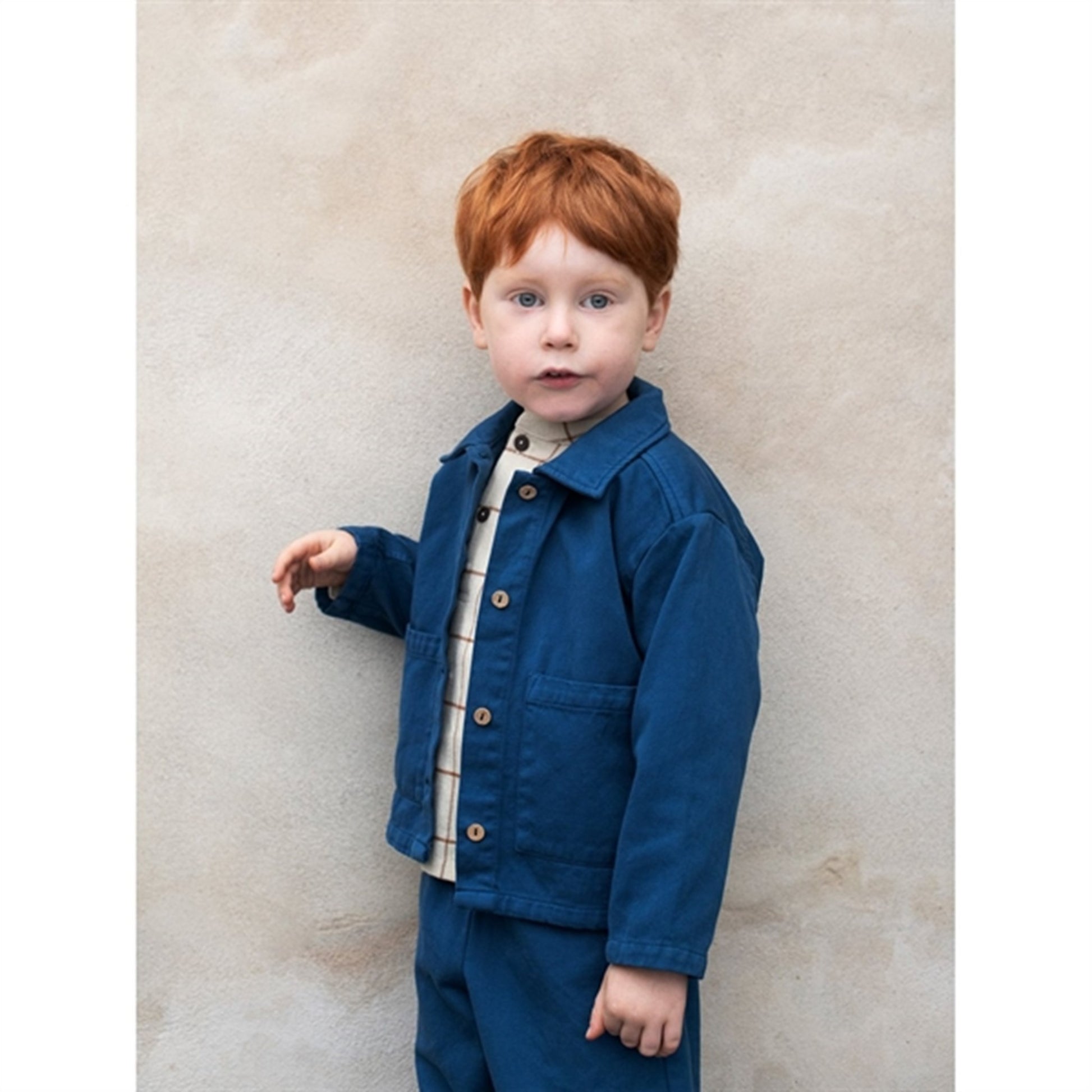 Serendipity Sapphire Casual Shirt Jacket