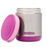Yumbox Thermal Food Jar For Hot Lunch Zuppa With Spoon And Band Purple