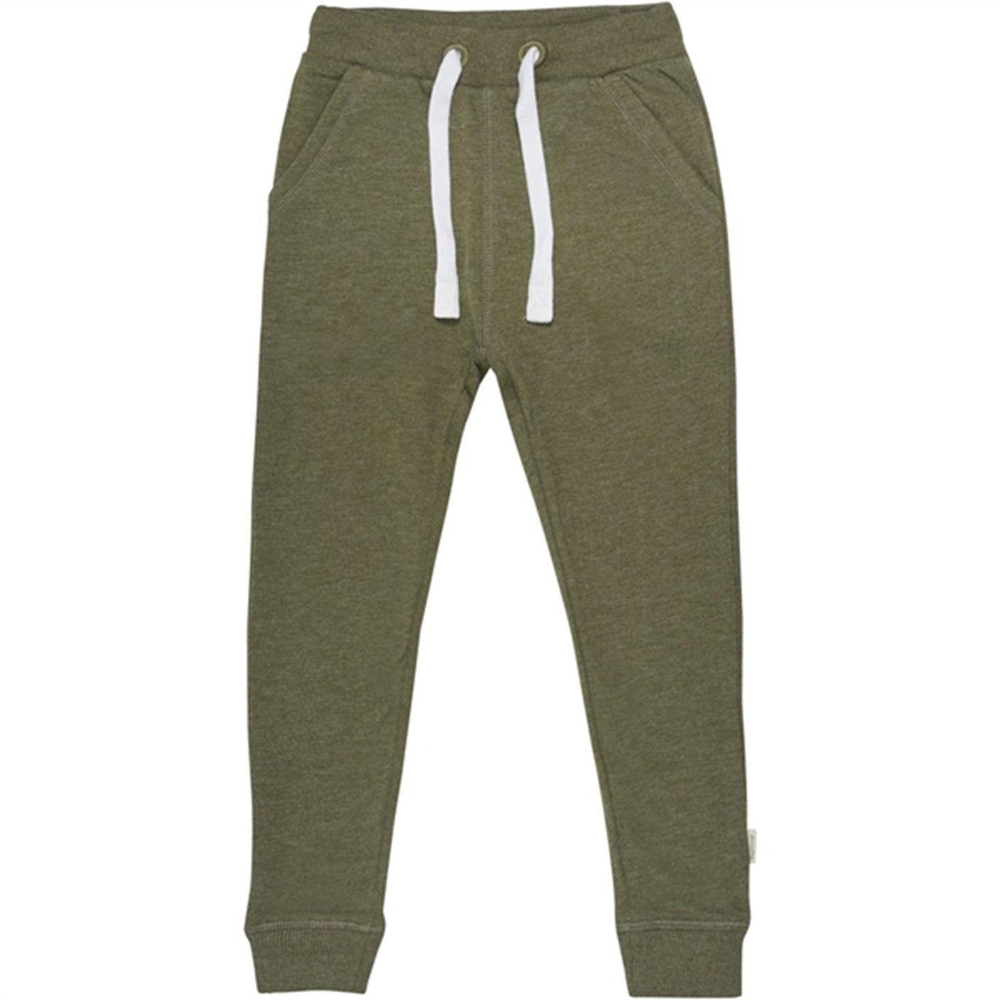 Minymo Dark Olive Sweatpants Basis 36 2-pack NOOS