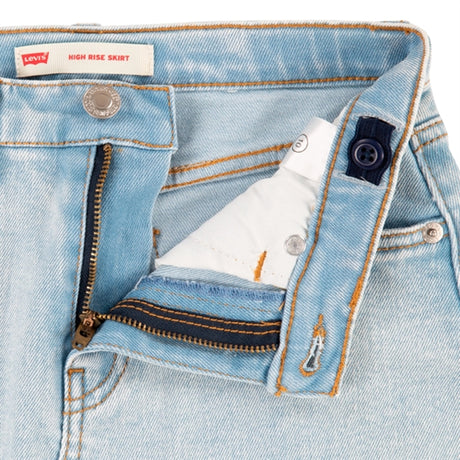 Levi's High Rise Denim Skirt Blue