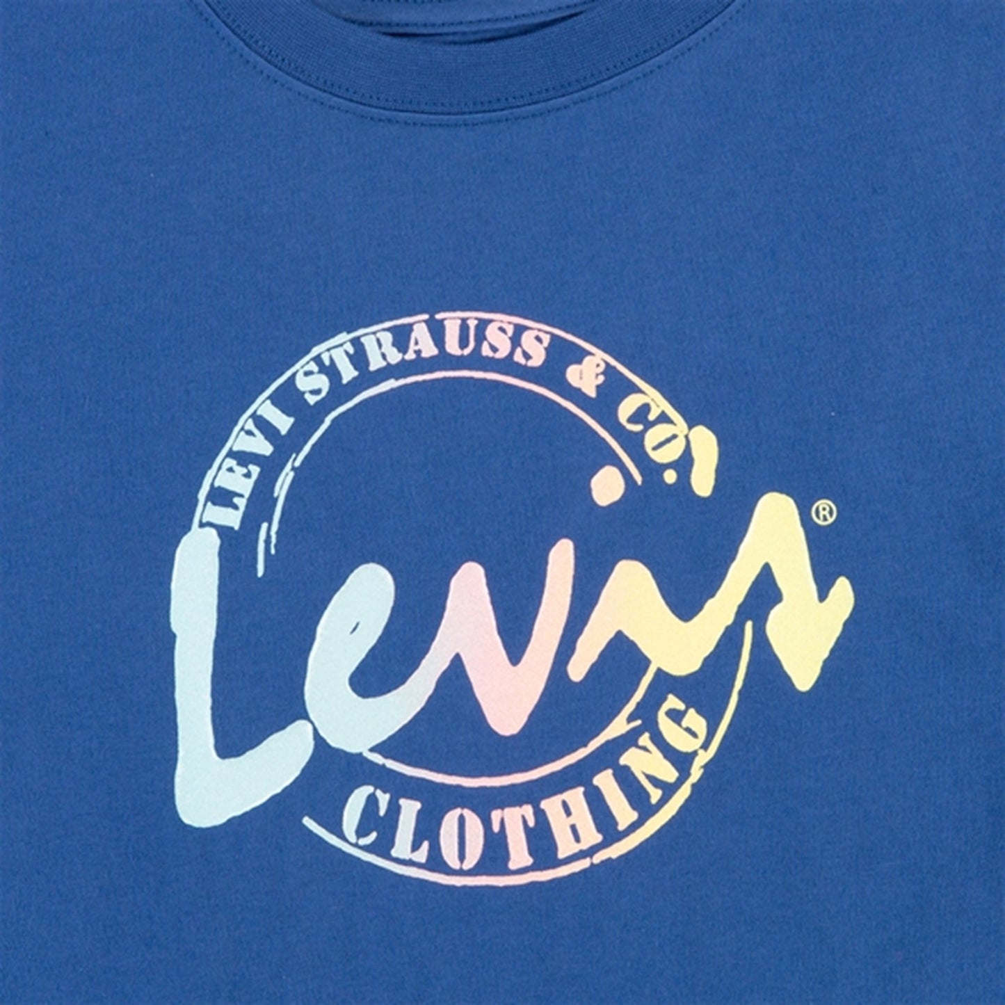 Levi's Meet and Greet Script T-shirt Blue